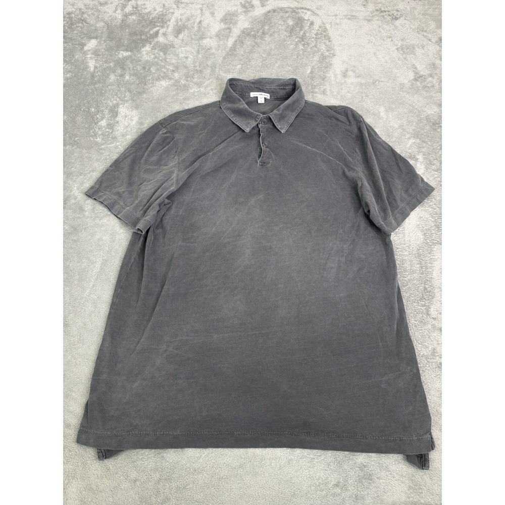 James Perse Gray Polo Shirt
